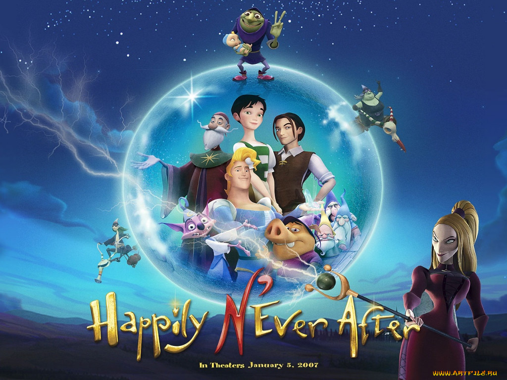 , happily, n`ever, after